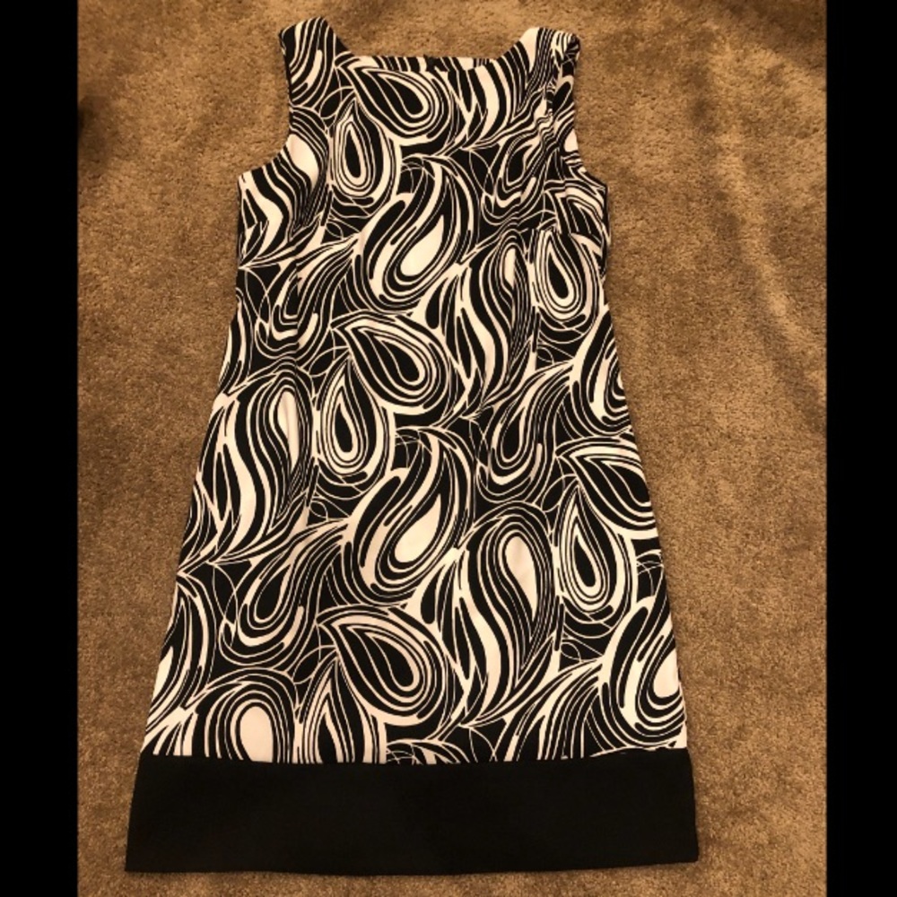 Black and White Dress